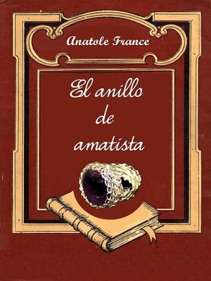 cover image of El anillo de amatista
